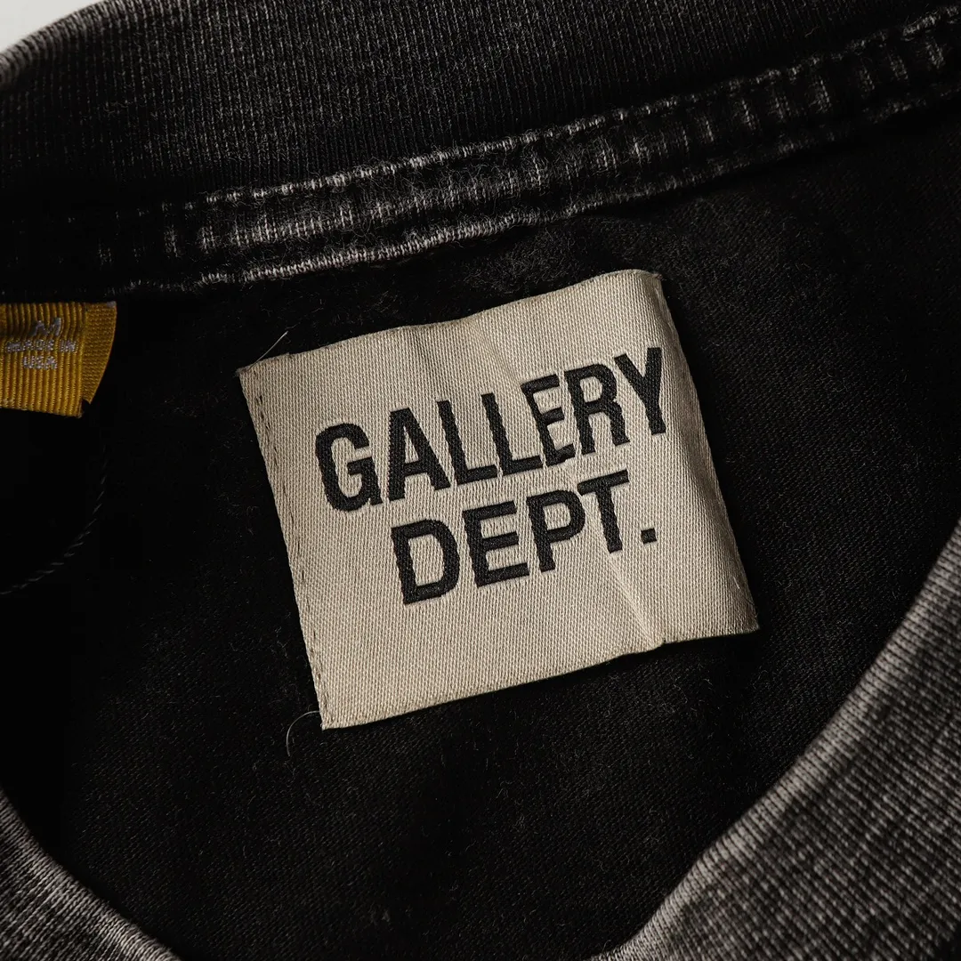 GALLERY.DEPT Summer new short-sleeved model number: D3171#P116 Color: washed black Size: S M L XL